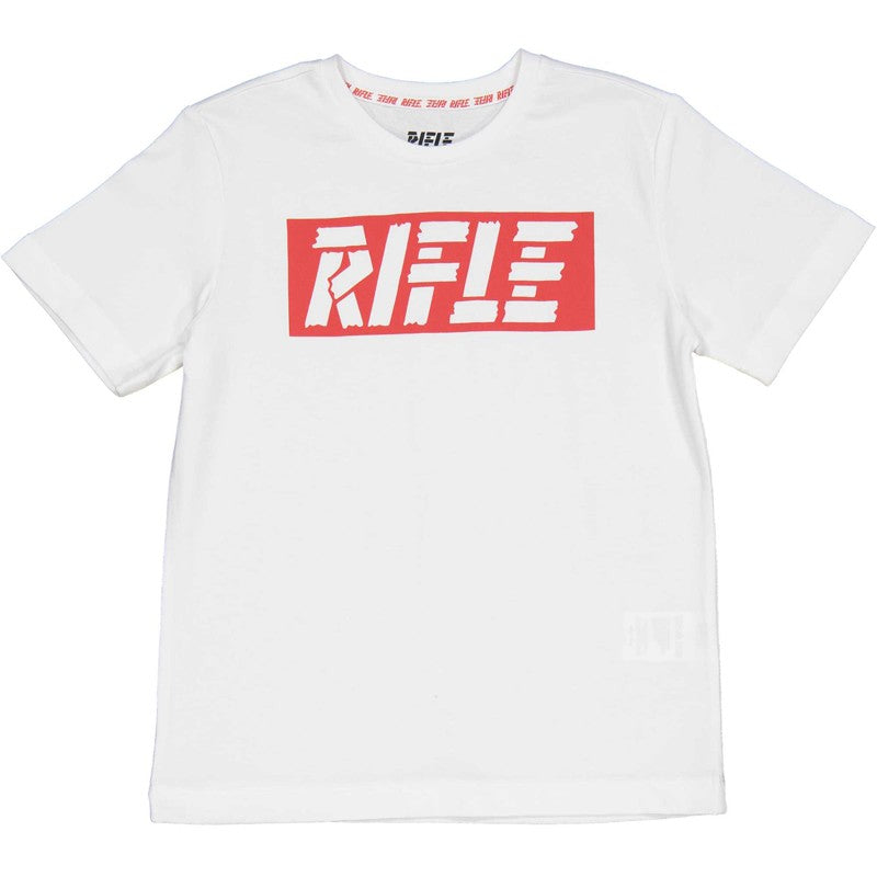T-Shirt für Jungen RIFLE 24404-00 weiß