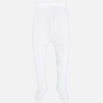 Mayoral 10778-79 Weiße Strumpfhose für Mädchen