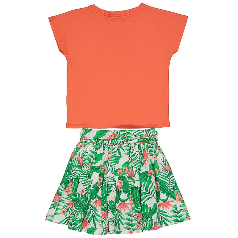 Trybeyond Junior Mädchen Rock Set 49962-00 35P Korallenfarbe