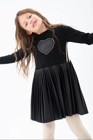 Boboli Kleid 727578-890 Farbe Schwarz