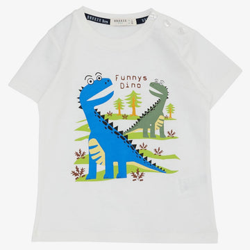 T-Shirt Dinosaurier Junge creme 19653-9424 GKMOC