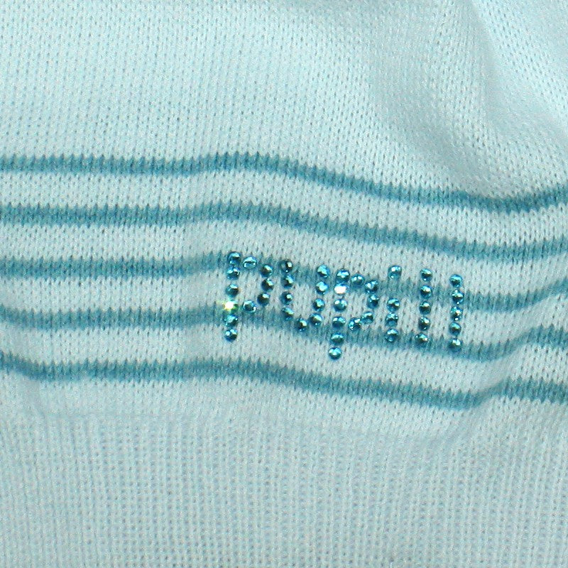 Schülermütze more34 Farbe weiß/blau