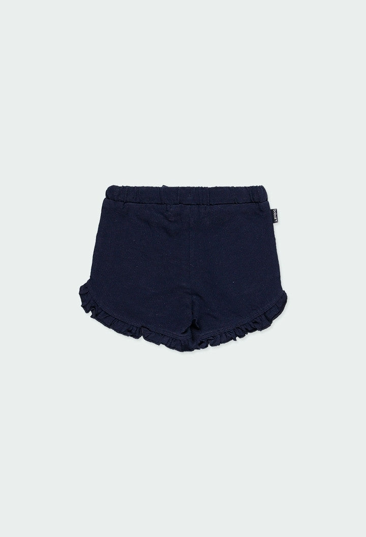 Baby Boboli 294049-2440 marineblaue Shorts für Mädchen