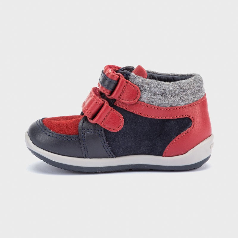 Mayoral 42158-18 Jungen Ledersneaker rot