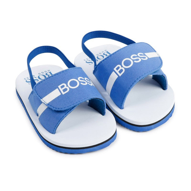 HUGO BOSS J09143-871 Kindersandalen, blau
