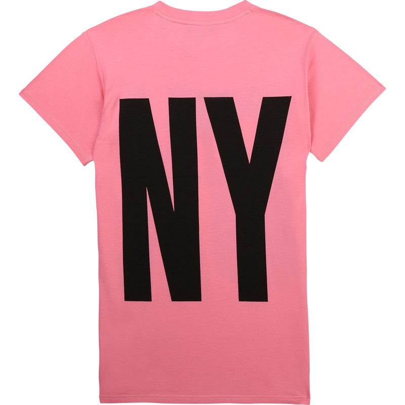 Mädchen Sportkleid DKNY D32777-44G rosa