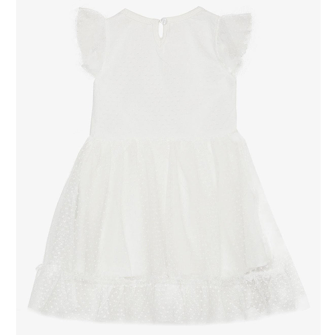 Elegantes Mädchenkleid creme 19761-9424 GKMOD