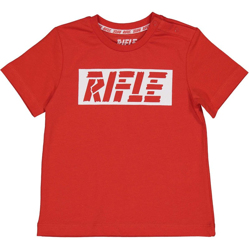 T-Shirt für Jungen RIFLE 24106-01 rot