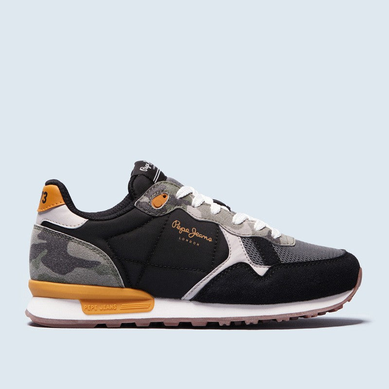 Pepe Jeans Sneakers BRITT CAMO junior Jungen PBS30493-999 SCHWARZ